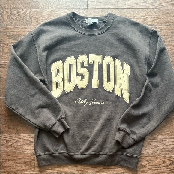 Size M Boston Graphic Men's Sweater  sweatshirt - Picture 1 of 3